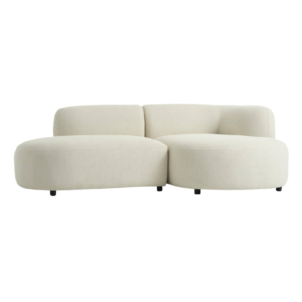 Canapé modulable en tissu - Utilisation pour le salon - Matériau en tissu - 200 x 100 x 75