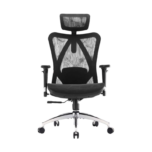 Chaise de bureau ergonomique avec dossier en maille - 40 x 60 x 120